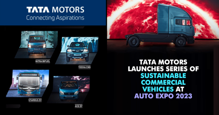 Tata Motors Commercial Vehicle Range Were All The Rage At Auto Expo 2023