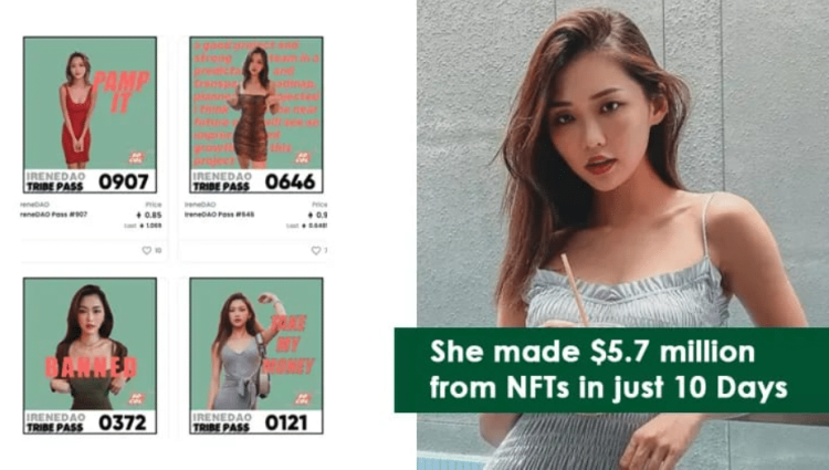 Here's How This Young Singaporean Influencer Ranked In A Massive $5.7 million By Selling NFTs