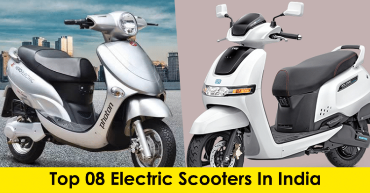 Top 08 Electric Scooters In India 2022