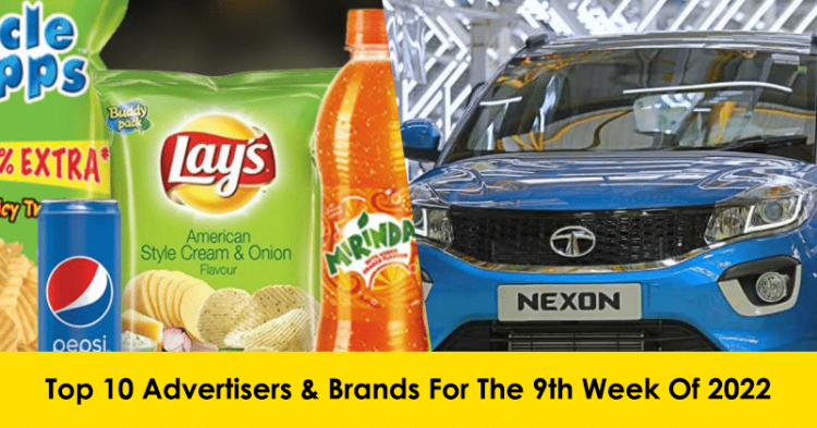 Top 10 Advertisers & Brands For 9th Week Of 2022: BARC India