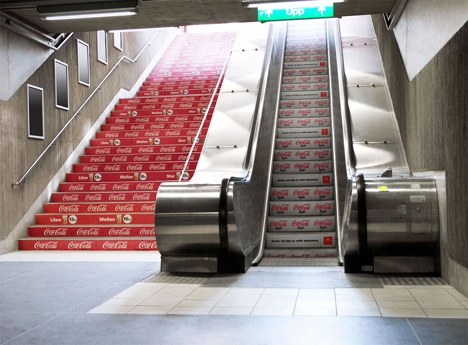 10 Most Creative Staircase & Escalator Ads