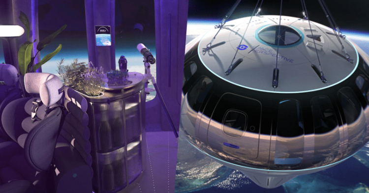 Space Perspective Is Offering A Trip To Earth's Atmosphere In A Lavish Balloon Capsule