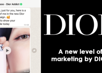 DIOR Launches An Industry-First WhatsApp Campaign Featuring Jisoo To Promote Its New Lipstick