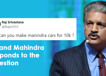 Anand Mahindra's Witty Response To A Man Asking To Make A Car For 10k