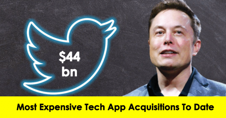 WhatsApp To Twitter, Most Expensive Tech App Acquisitions To Date