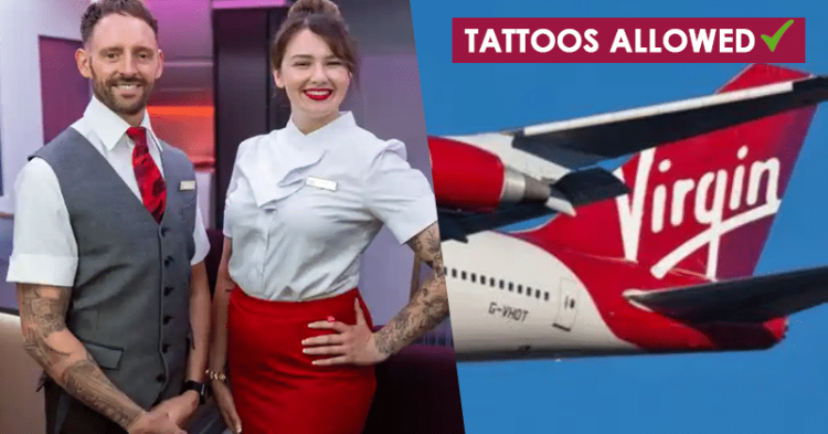 Virgin Atlantic Becomes The First UK Airline To Allow Cabin Crew To Have Visible Tattoos