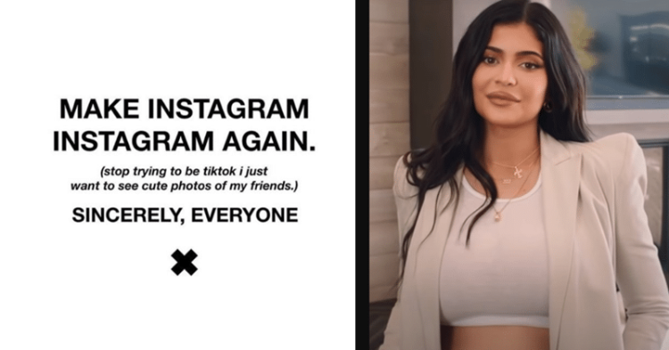 Kylie Jenner Asks Instagram To 'Stop Trying To Be TikTok'