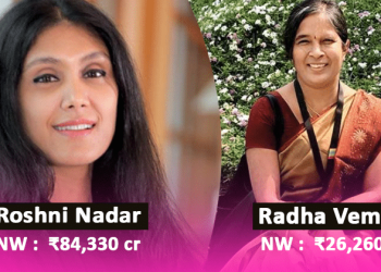 Top 10 Wealthiest Indian Women Acc. To Hurun List