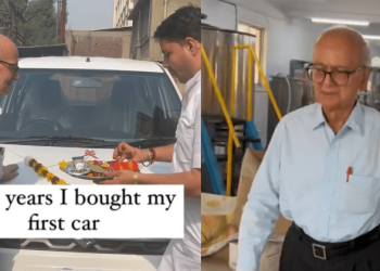 Gujarat Man Buys His First Car At Age Of 85 Years After Launching A Successful Business From Scratch