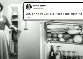 1956 Refrigerator Ad Goes Viral As People Think That The Product Had Awesome Features