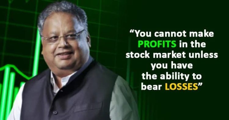 Popular Quotes By The Man With The Midas Touch- Rakesh Jhunjhunwala