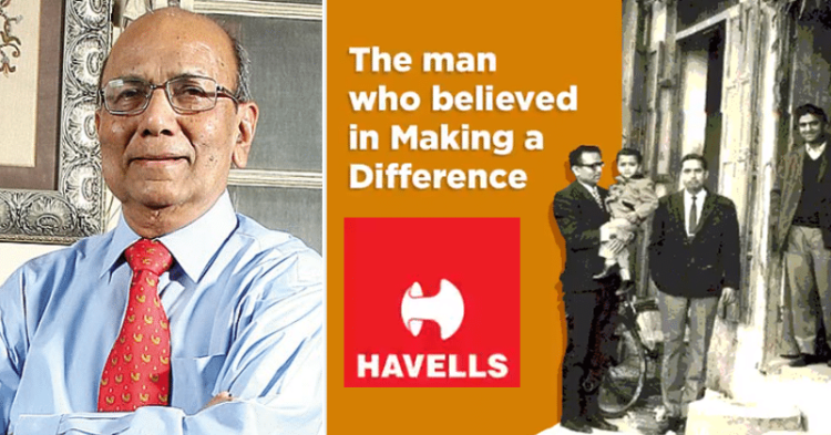 How A Teacher From Punjab Turned 'Havells' Into A Huge Success