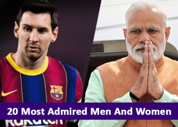 20 Most Admired Men & Women Acc. To YouGov List 2021