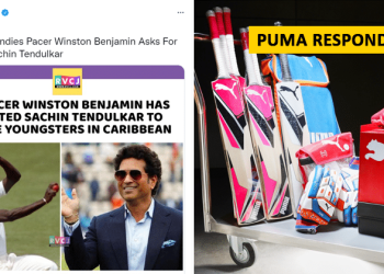 PUMA Supports WI Cricket Team After Benjamin Puts Up Tweet, Garners Support From RVCJ