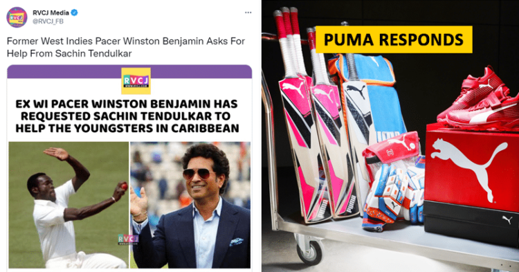 PUMA Supports WI Cricket Team After Benjamin Puts Up Tweet, Garners Support From RVCJ