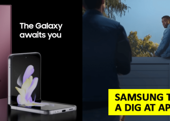 Samsung Takes A Dig On Apple With Its Latest "On The Fence' Campaign