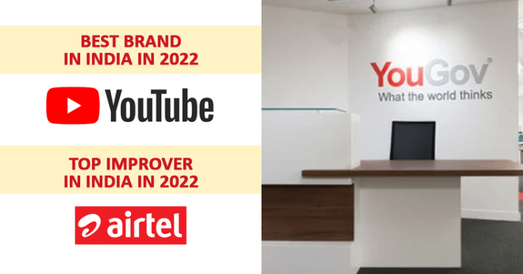 YouGov BrandIndex Rankings - Best Brands 2022