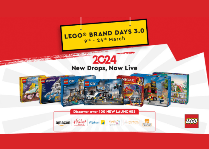 The LEGO® Group To Amp Up The 'PLAY' Landscape This 'LEGO® Brand Days' With 125 New Launches