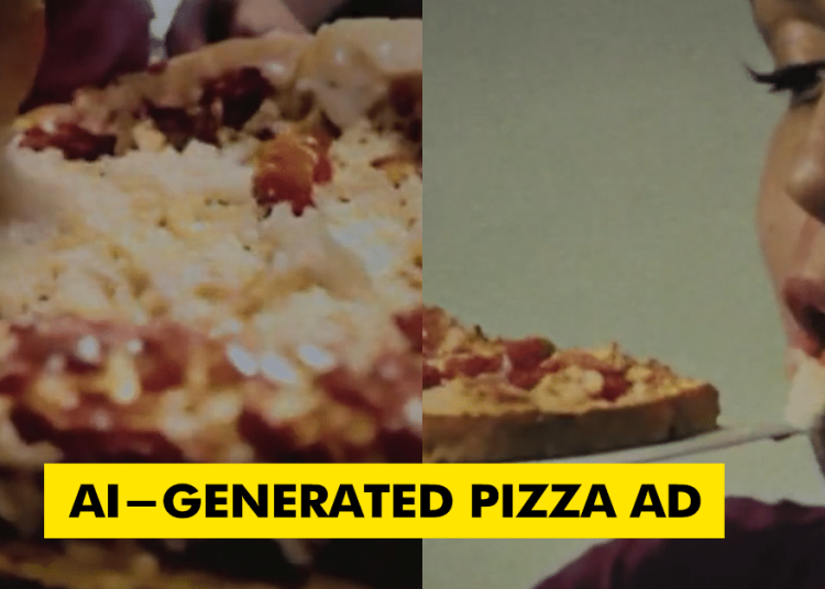 AI-Generated Pizza Ad Gone Viral. Netizens Reacted