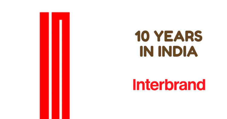 Interbrand Launches A New Logo To Celebrate 10 Years In India