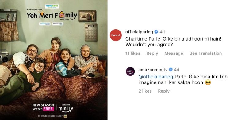 Here’s How Amazon miniTV Made Brands To Have An Interesting Banter On Social Media For ‘Yeh Meri Family: Season 2’ 