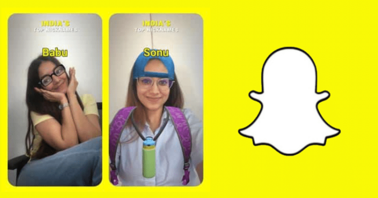 Snapchat's New AR Lenses Celebrate India's Top Nicknames