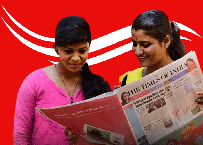The Times of India Tops Trust Rankings In India According To A Latest Survey