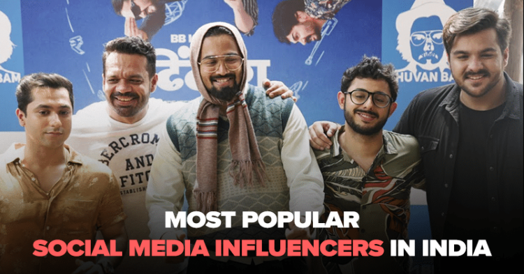 Ruling The Digital Realm : Meet The 10 Most Popular Social Media Influencers In India