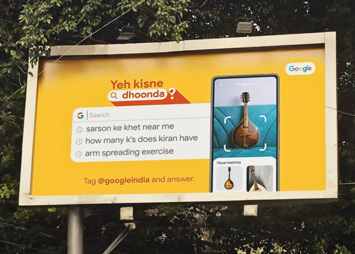 Brands Join Google With Creative Versions Of Its Viral OOH Campaign