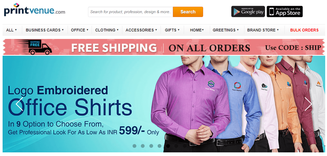 8 Best Websites For Printing T Shirts In India