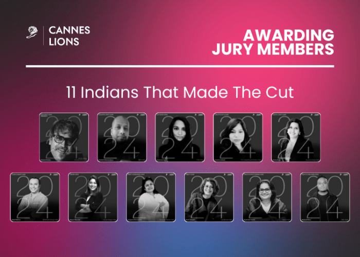 Cannes Lions 2024: 11 Indians Named In Cannes Lions 2024’s Awarding Jury Members
