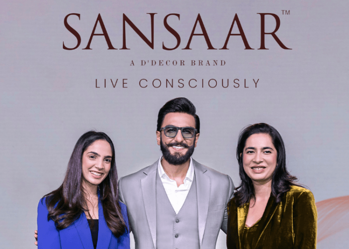 D’Décor Ropes In Ranveer Singh As The Brand Ambassador Of Its New Brand 'Sansaar'