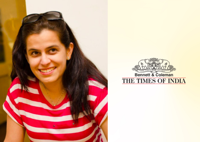 Aabha Sachdev Joins BCCL As Brand Head - Times Of India Metro Supplements