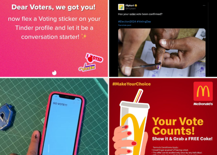 LS Polls: Brands Champion Voter Participation With A Spotlight On 1st Time Voting