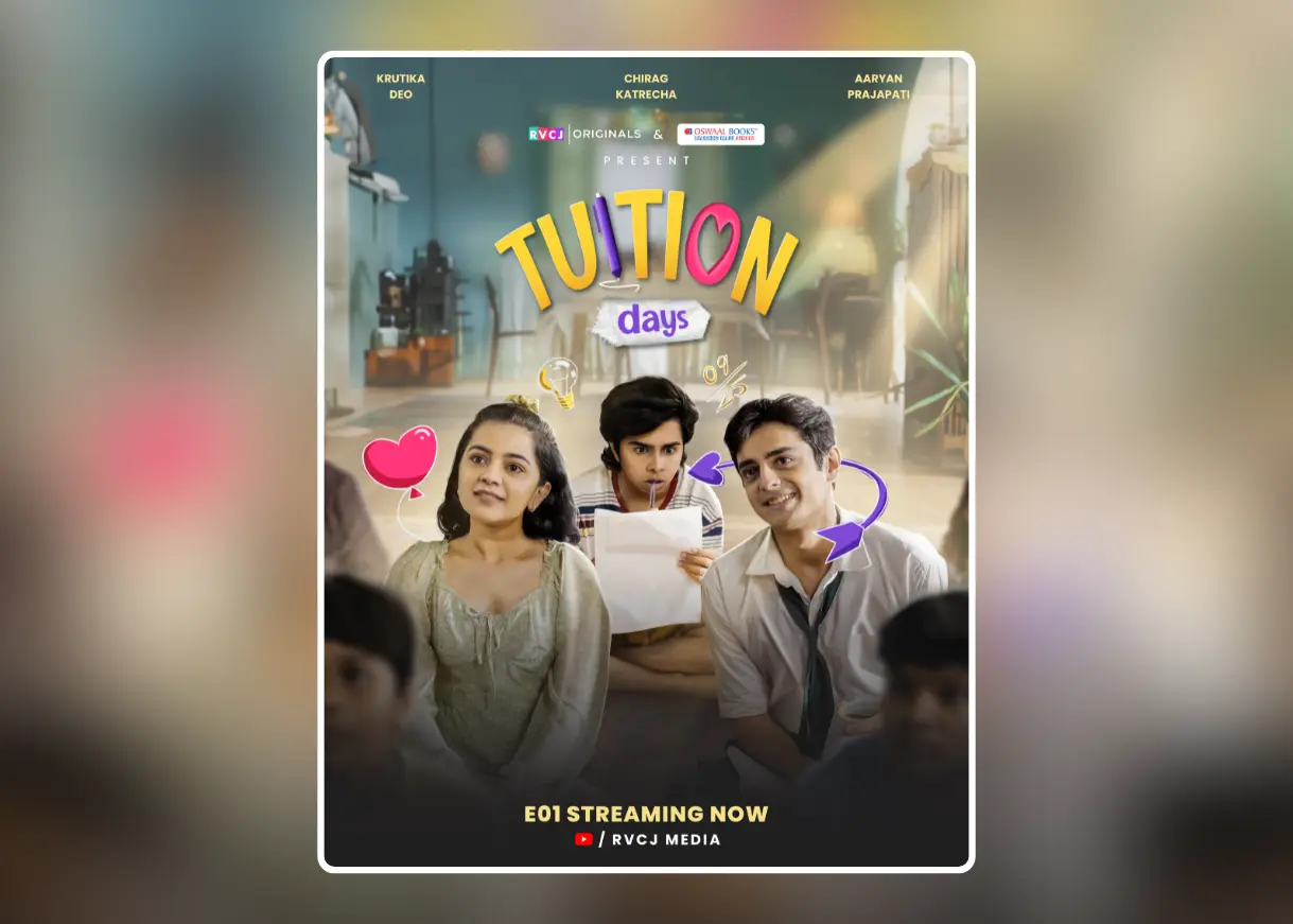 RVCJ Digital Media Launches Edutainment Series ‘Tuition Days’ In Collaboration With Oswaal Books