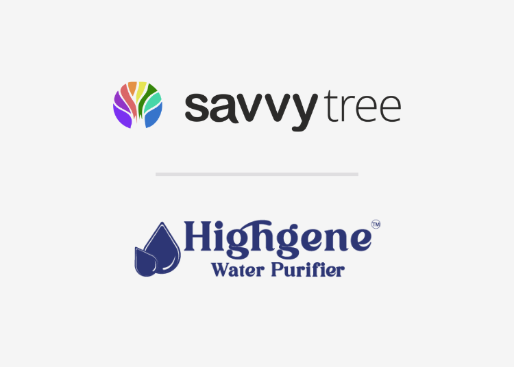 Savvytree Bags Highgene Water Filters' Digital Marketing Mandate