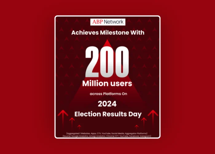 ABP LIVE Reaches 200 Million Users Across Platforms On 2024 Election Results Day