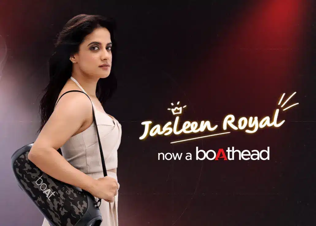 Jasleen Royal Becomes boAt's Latest Brand Ambassador