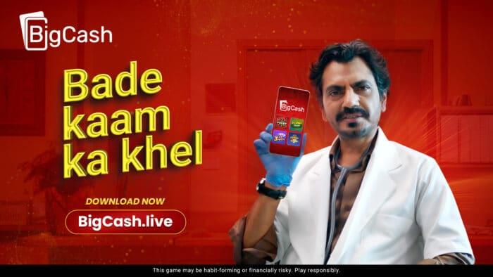 BigCash Onboards Nawazuddin Siddiqui As Brand Ambassador & Roll Out Its Latest ‘Bade Kaam Ka Khel’ Campaign