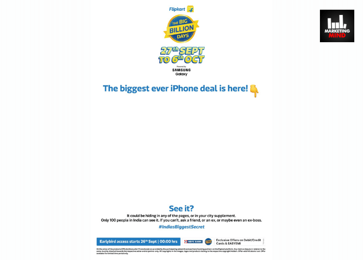 22feet Tribal Worldwide Makes Flipkart Reveal ‘India’s Biggest Secret’ To Selected People