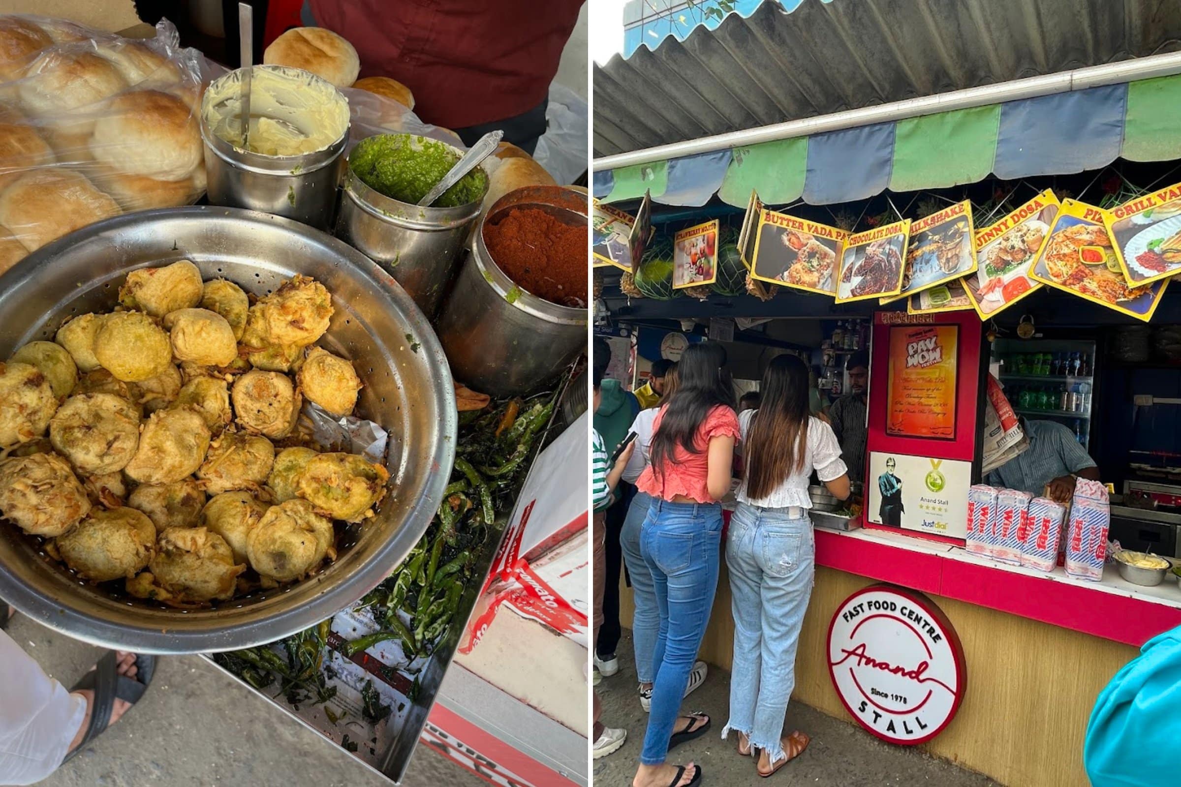 The 11 Best Street Food Places In Mumbai - Anand Vada Pav Stall