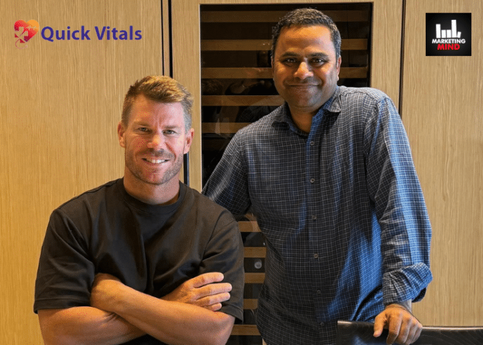 Quick Vitals Onboards David Warner As Its Wellness Ambassador