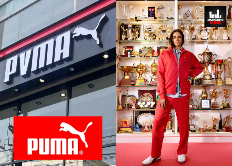 PUMA Turned Its Brand Signage To PVMA Only To Announce PV Sindhu As New Brand Ambassador