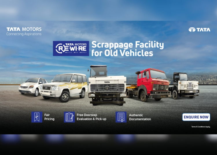 Tata Motors Expands Sustainable Vehicle Scrappage Initiative with New Facility