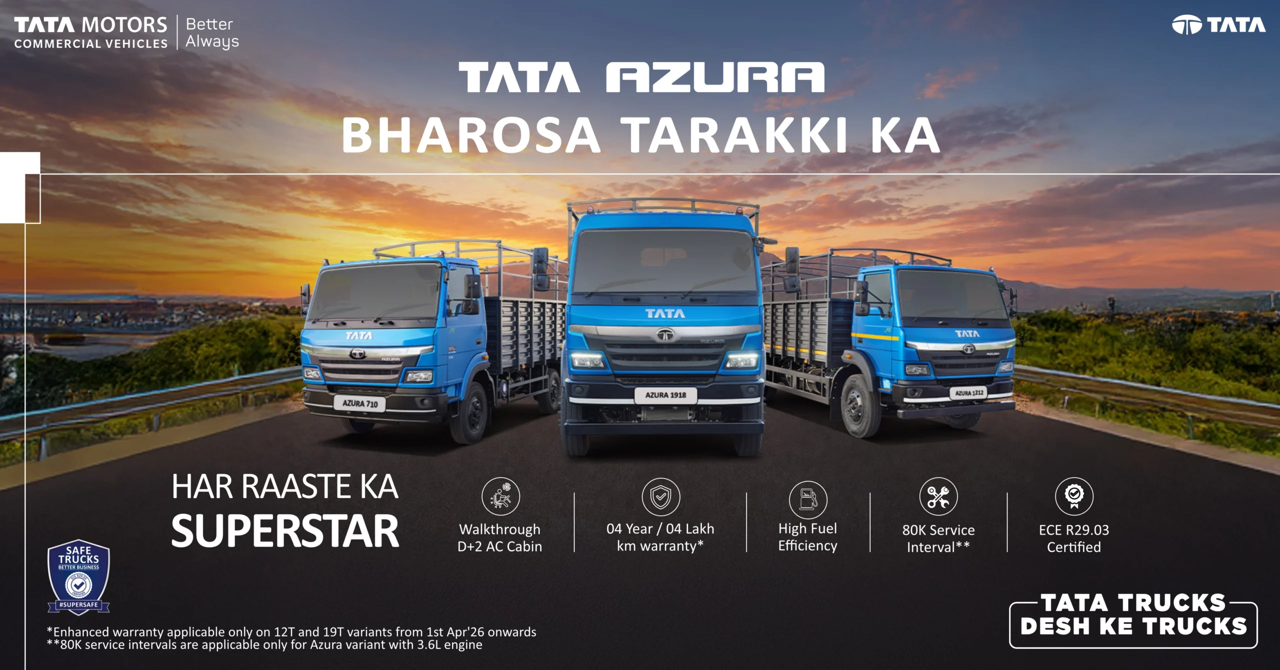 Tata Azura Range