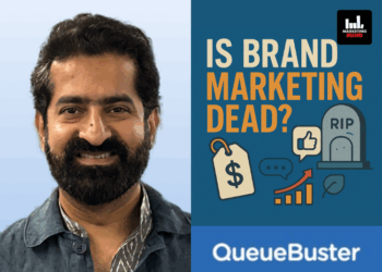Is Brand Marketing Dead? Vineet Chugh, QueueBuster POS, brand marketing, performance marketing, digital transformation, marketing strategy, brand equity, AI in marketing, martech, consumer trust, brand consistency