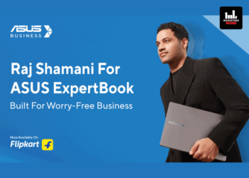Raj Shamani Joins ASUS ExpertBook As Brand Ambassador ASUS ExpertBook, Raj Shamani, brand ambassador, Figuring Out podcast, Dinesh Sharma, business laptops, Indian entrepreneurs, worry-free technology, Flipkart, commercial PCs