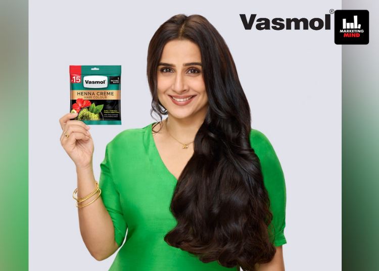 Vasmol Henna Crème, Vidya Balan, ammonia-free hair color, HRIPL, Dheeraj Arora, Priyanka Puri, herbal hair dye, Indian FMCG, grey coverage, traditional beauty Vasmol Onboards Vidya Balan As Brand Ambassador For New Henna Crème Hair Colour