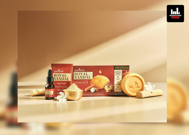 Santoor Royal Sandal Launches New TVC For Triple Sandal Skincare Pack Santoor Royal Sandal, Wipro Consumer Care, Triple Sandal Pack, Meenakshi Chaudhary, sandalwood skincare, Tilt Brand Solutions, Indian FMCG, beauty regimen, clinical skincare, Ayurvedic beauty