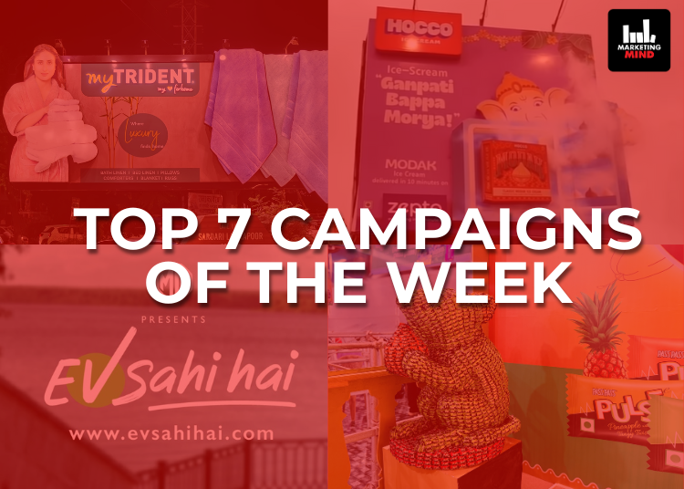 This Week’s Top 7 Campaigns That Blended Festivity, Purpose & Human Touch Ganesh Chaturthi Campaigns, JSW MG EV Sahi Hai, Clove Dental Missing Tooth, myTrident Kareena Kapoor 3D, Pulse Candy Mushak, MakeMyTrip Festive Post, McDonald’s Fries Ganpati, Hocco Modak Ice Cream